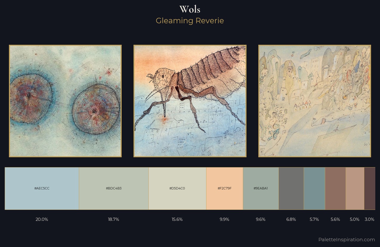 Wols Palette 1 — Gleaming Reverie