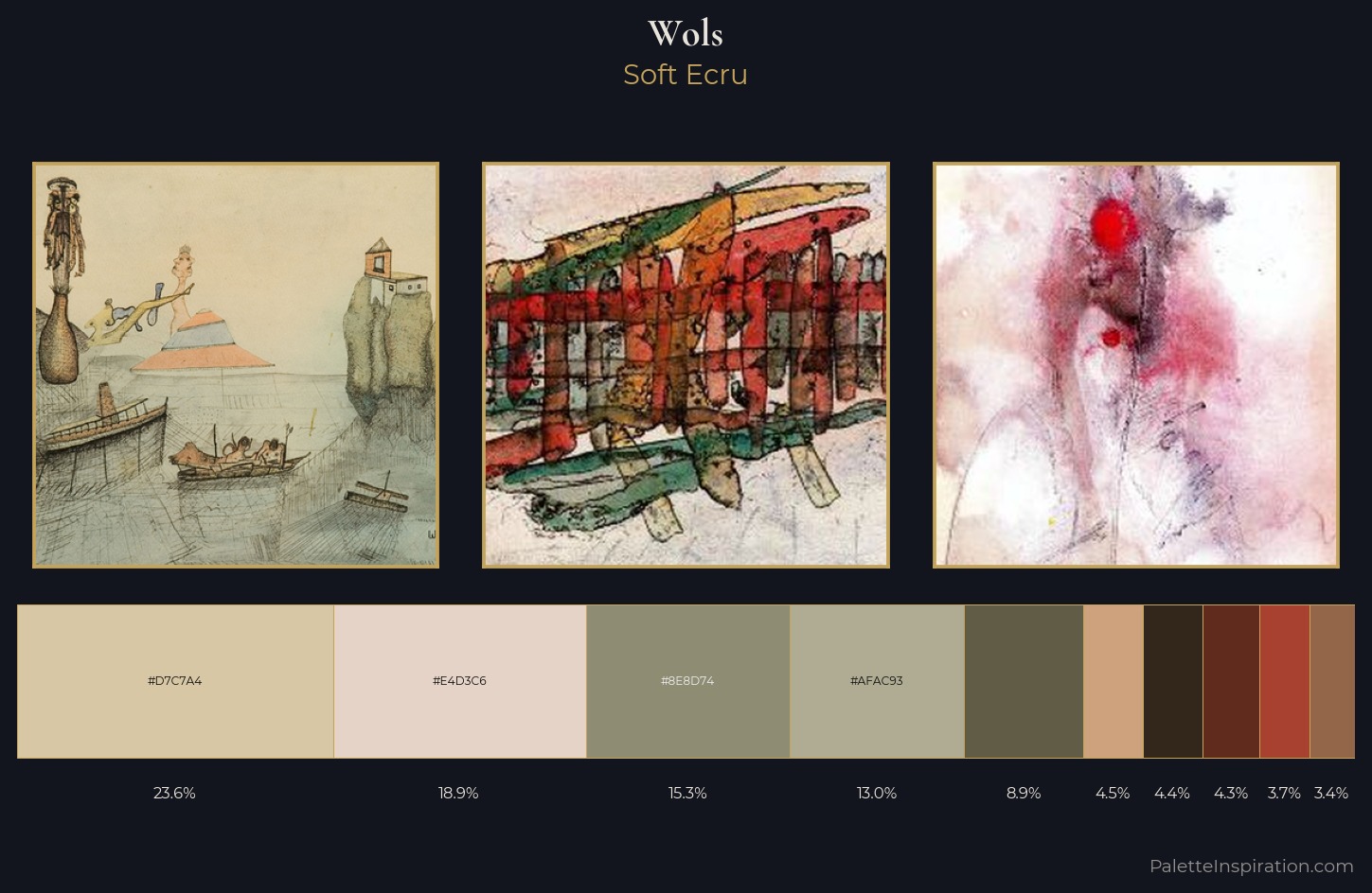 Wols Palette 3 — Soft Ecru