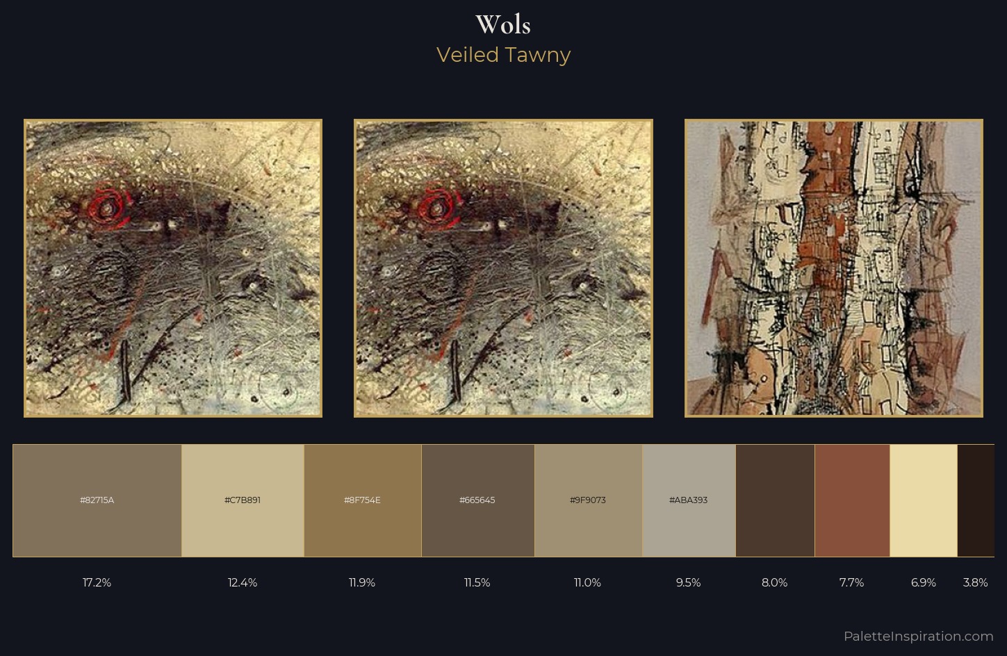 Wols Palette 5 — Veiled Tawny