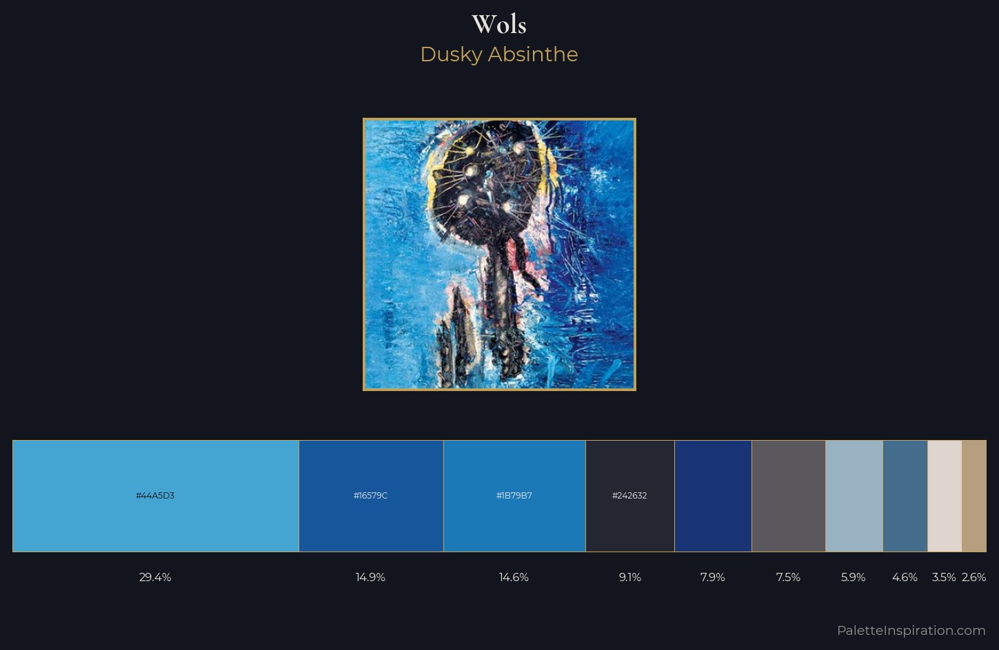 Wols Palette 6 — Dusky Absinthe