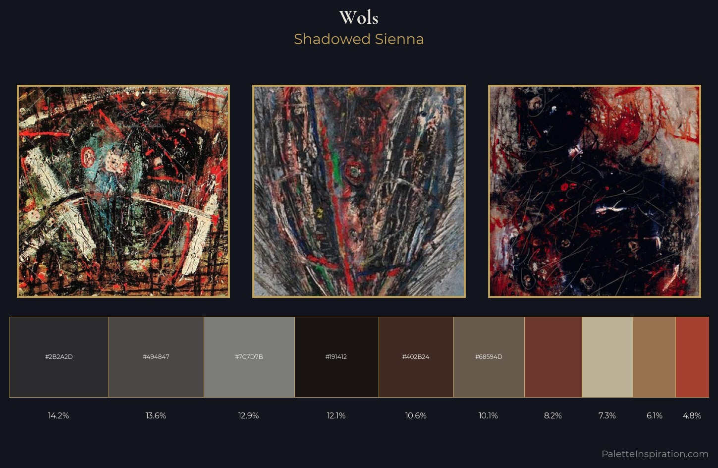 Wols Palette 7 — Shadowed Sienna