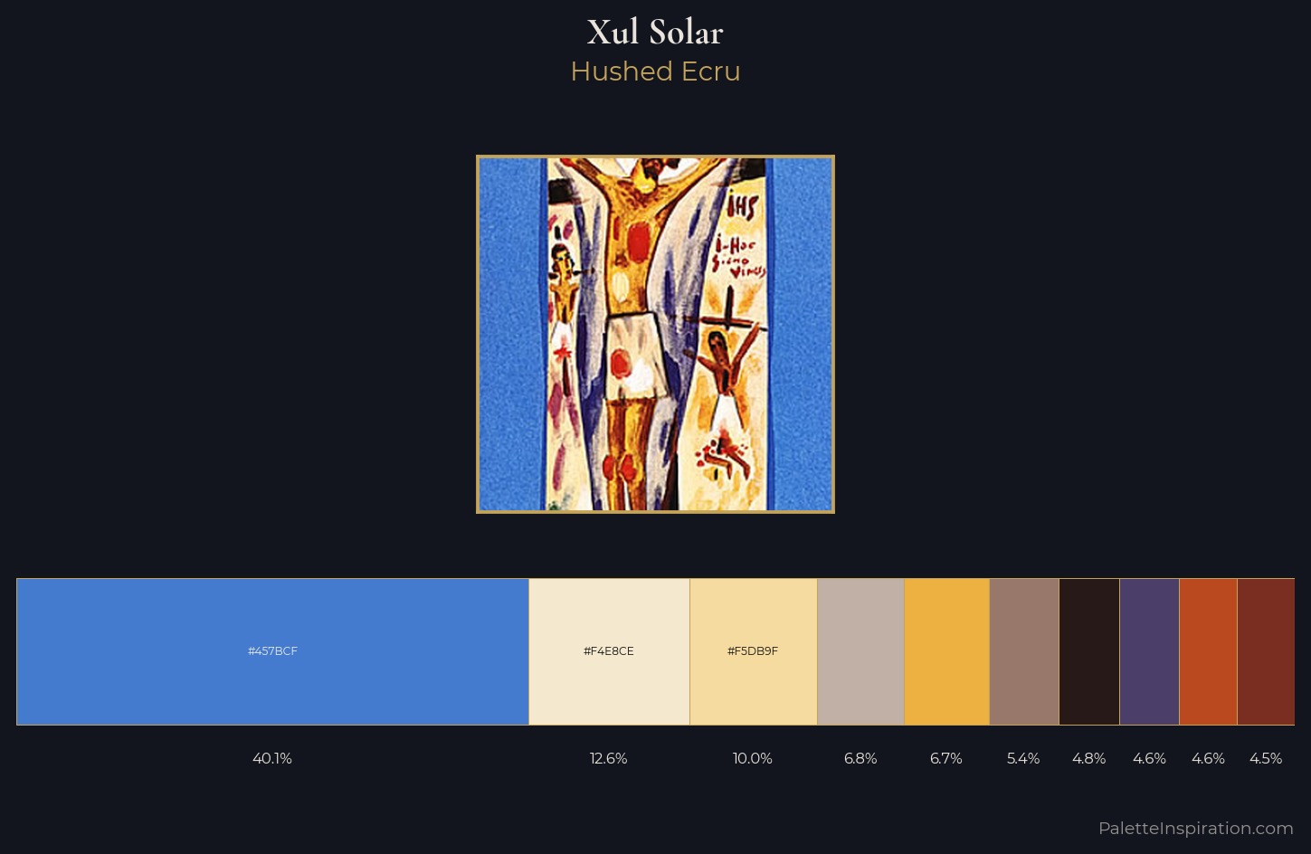 Xul Solar Palette 3 — Hushed Ecru